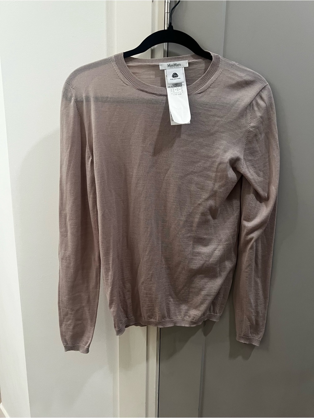 MaxMara Crewneck Wool Sweater *has callouts*